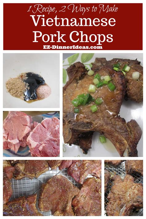 Vietnamese Pork Chop Recipe With Lemongrass