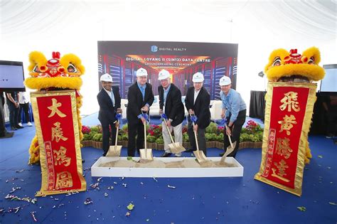 Techtrade Asia Digital Realty Begins Building Third Data Centre In