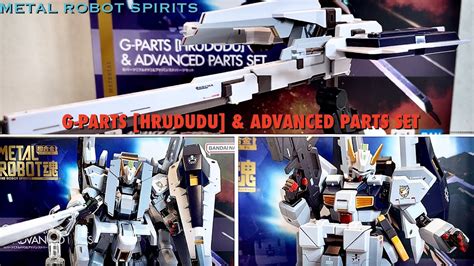 Metal Robot Spirits G Parts Hrududu Advanced Parts Set Review YouTube