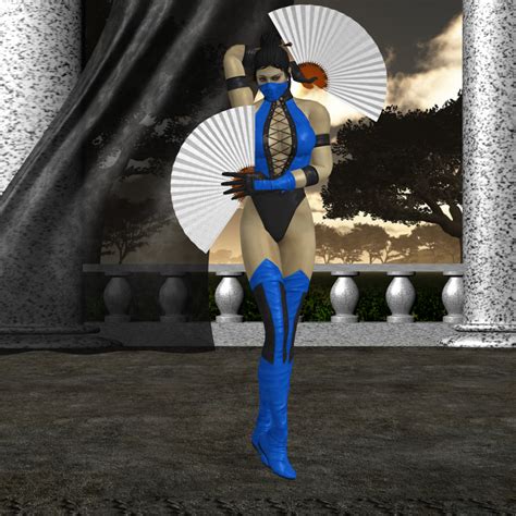 Klassic Kitana Mk9 Pose By Dazzyallen On Deviantart