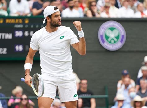 Berrettini nella storia è in finale a Wimbledon Il Globo