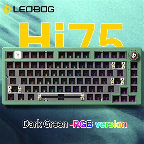AULA LEOBOG Hi75 Customized Keyboard 81 Keys Hot Swap Type C Wired RGB