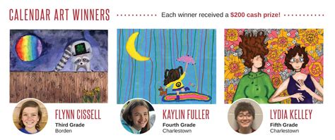 Meet Our Calendar Art Contest Winners Indiana Connection