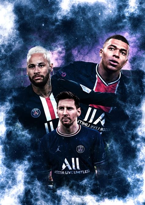 Messi X Neymar X Mbappe Posters And Prints By Herykurni13 Printler