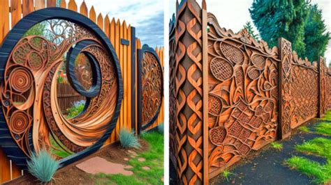 Unique And Creative Yard Fence Designs To Help With Your New Fence