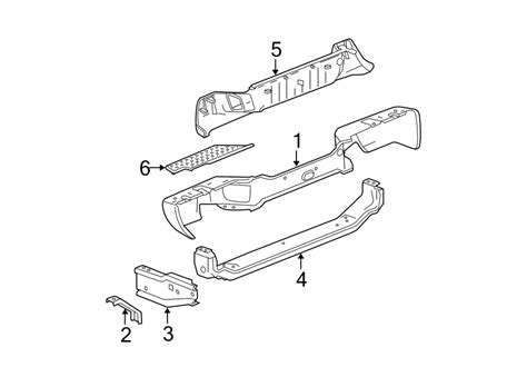 Gmc Canyon Bumper Step Pad W O Xtreme Pkg Outer Gm Parts