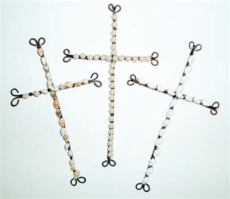 beaded wire cross favecraftscom