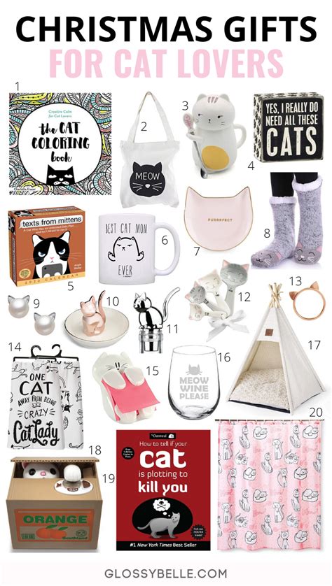 Christmas Gifts For Cat Lovers Glossy Belle