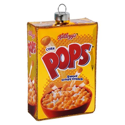 Kellogg's Corn Pops™ Cereal Box Ornament | Cereal pops, Corn pops, Food ...