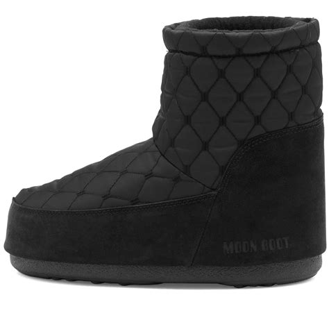 Moon Boot Icon Low Quilted Boots Black End