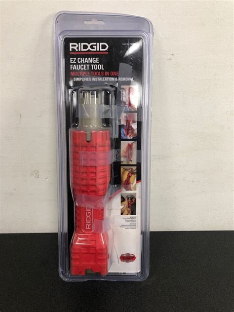 Ridgid 56988 EZ Change Plumbing Wrench Faucet Installation And Removal