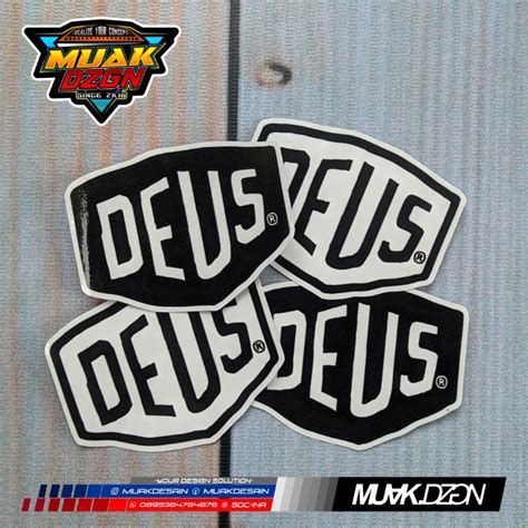 Jual Stiker Brand Deus Ex Machina Keren Vynil Shopee Indonesia