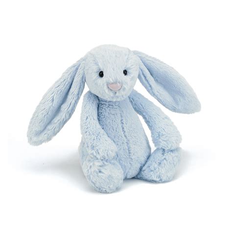 Jellycat Bashful Blue Bunny Medium 31 Cm Fox And Lantern