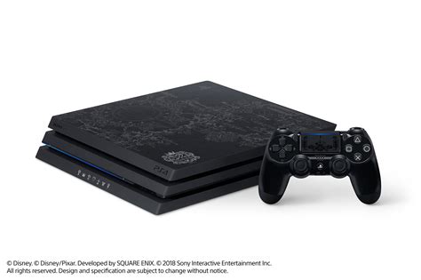 Ps4 Pro La Magnifique Console Collector Kingdom Hearts Iii Annoncée