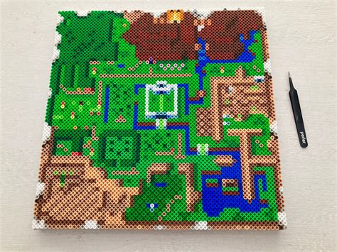 Link To The Past Perler Pixel Art Video Game Sprites Perler The Best