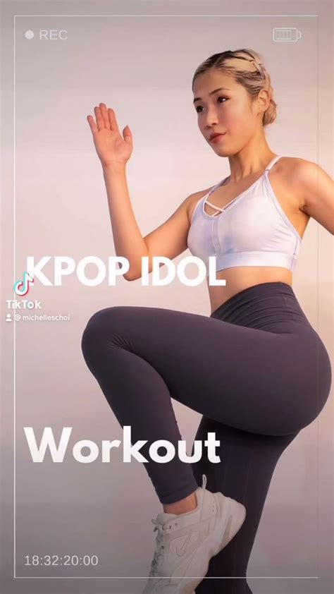 Kpop Idol Inspired Hiit Workout [video] In 2021 Girl Workout Routine Kpop Workout Dancer