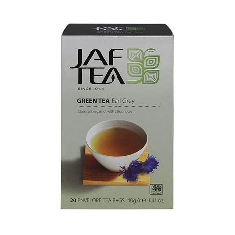 Купить Чай зеленый Бергамот Jaf Tea Earl Grey пакетированный 20п*2г по ...
