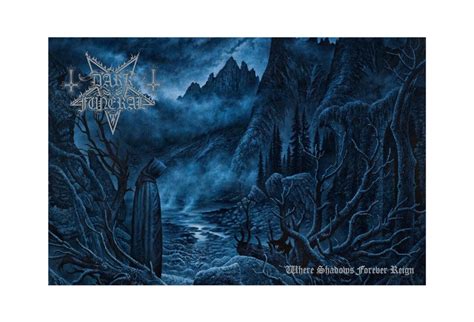 Dark Funeral Where Shadows Forever Reign Printed Textile Poster