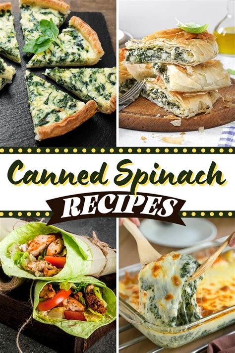23 Best Canned Spinach Recipes To Make Today Insanely Good