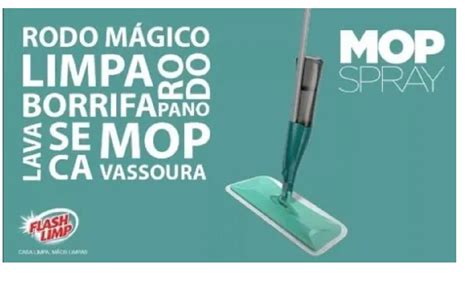 Mop Spray Flash Limp Rodo Mágico Original BMGG