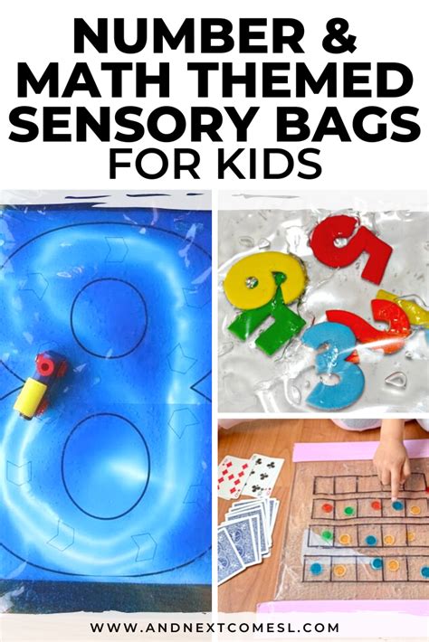 8 Awesome Number And Math Sensory Bags And Next Comes L Hyperlexia