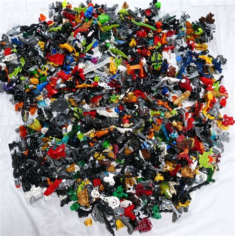 Klocki Mieszanka MIX LEGO BIONICLE 4 Kg 14603526474 Oficjalne