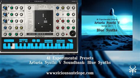 Arturia Synthi V Presets Vicious Antelope Blue Synths