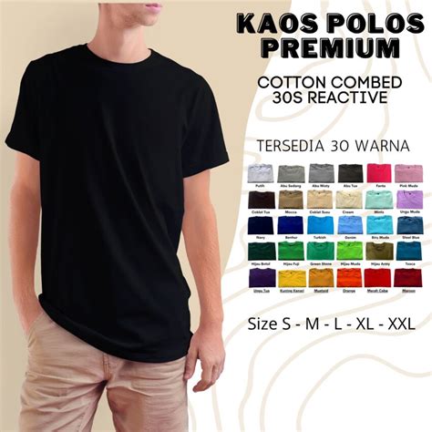 Kaos Premium Cotton Combed 30s Districtstuff