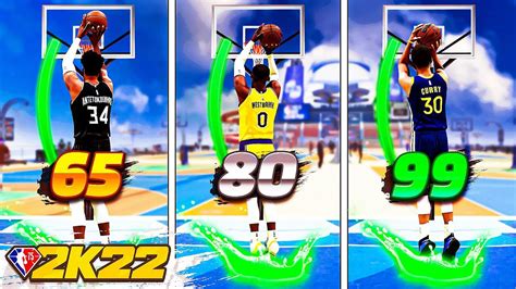 Best Jumpshots For Every Build Pt Rating On Nba K Never Miss Again