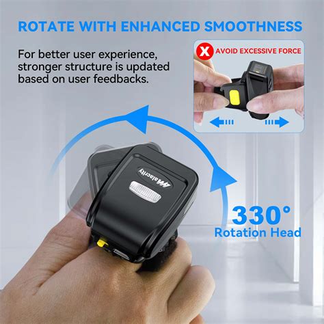 Wearable D D Wireless Ring Barcode Scanner Mj R Alacritydirect