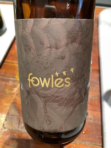 Fowles Wine Upton Run Shiraz Vivino US