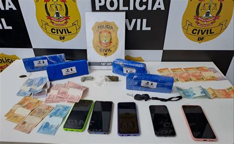 Pol Cia Civil Prende Dupla De Traficantes Em Ceil Ndia Acorda Df