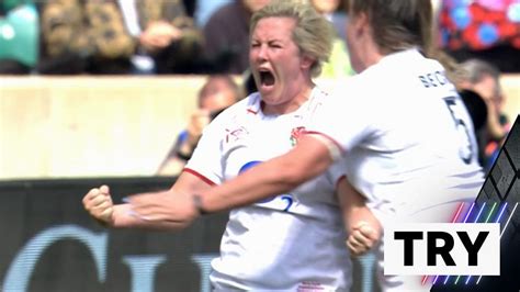 Women S Six Nations 2023 England Captain Marlie Packer Scores Against