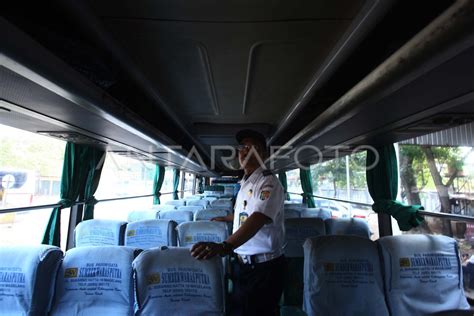 Pemeriksaan Armada Angkutan Lebaran Antara Foto