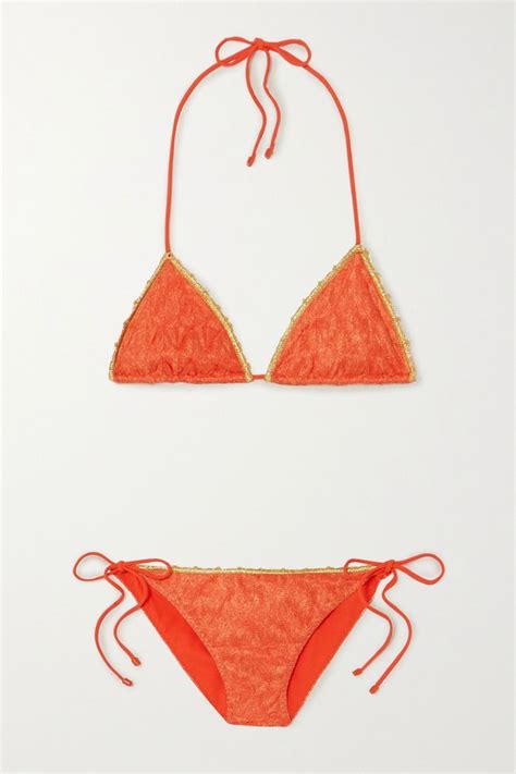 Halle Berry Just Recreated Her Iconic Orange Bikini Look 18 Years Later