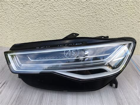 AUDI A6 C7 LIFT MATRIX FULL LED LAMPA LEWA IDEAŁ 10953782974