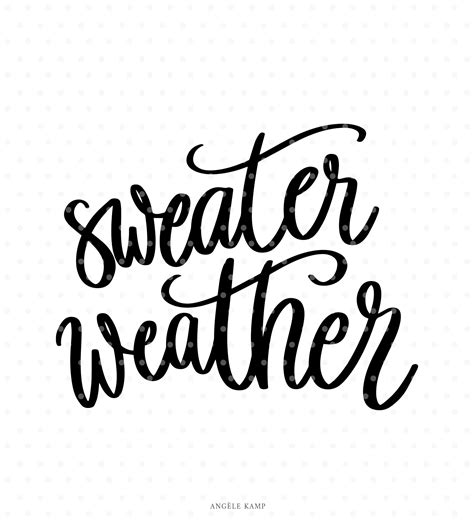 Sweater Weather Clip Art