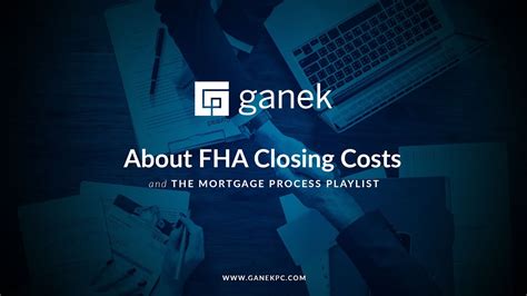 About Fha Closing Costs Youtube