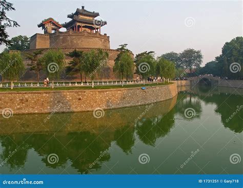 CongTai Park in Historical City Handan China Stock Image - Image of ...