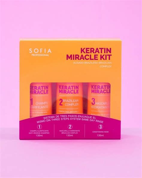 Keratin Miracle Kit Sofia Beauty Nicaragua