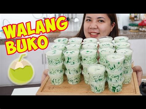 Buko Pandan Gulaman From Nina Bacani Recipe On Niftyrecipe