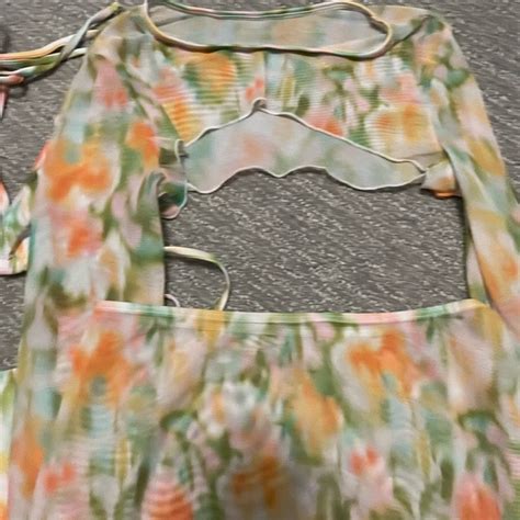 Swim Tie Dye Bikini Set W Top Skirt Cover Up Poshmark