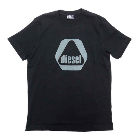 【楽天市場】diesel ディーゼル メンズ クルーネックtシャツ A09674 0catm T Diegor G10 ブラック：bivlabo