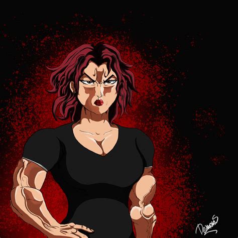 Hanma Yujiro Female Version By Deimonsenpai On Deviantart