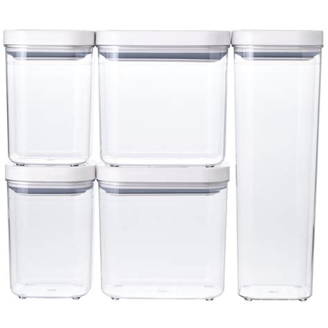 Oxo Soft Works Pop Food Storage Container Set Pc Costco Australia