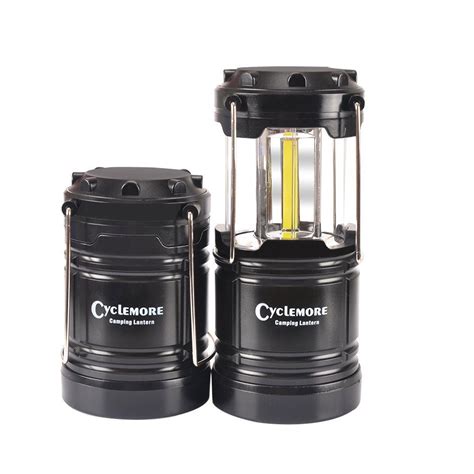 Portable Outdoor COB Camping Lantern LED Flashlight Water Resistant