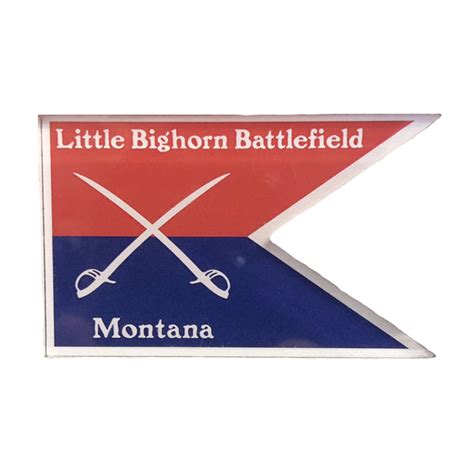 7th CAVALRY FLAG MAGNET – Custer Battlefield Trading Post Company