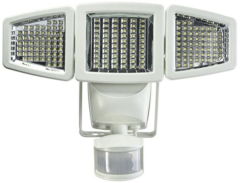 Sunforce 82183 180 Led Solar Motion Light Triple Head 1200 Lumens