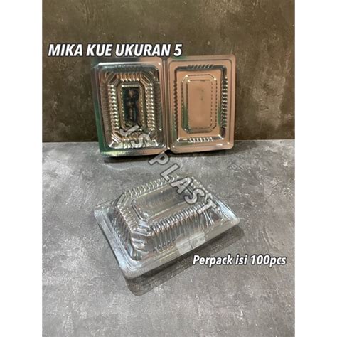 Jual ISI 100PCS MIKA MMPG 5XX MIKA KUE BENING UKURAN 5 Shopee