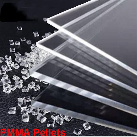 Super Transparent PMMA Acrylic Sheet Raw Material Granules